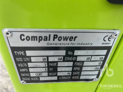 COMPAL VG-R30 30kW (Unused) - 发电机组:图5 COMPAL VG-R30 30kW (Unused) - 发电机组:图5