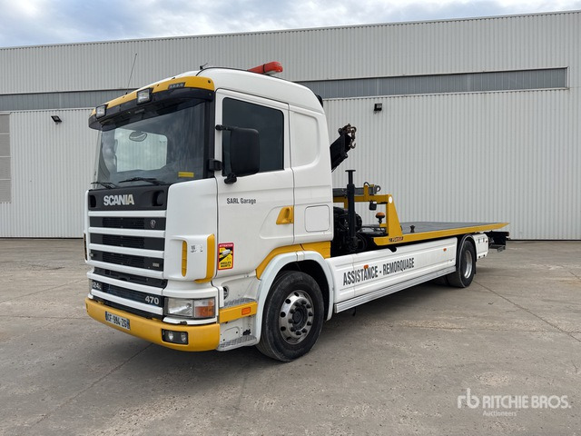 2003 Scania 4x2 Depanneuse Avec Grue Fassi ... Rollback Truck - 拖吊车:图2 2003 Scania 4x2 Depanneuse Avec Grue Fassi ... Rollback Truck - 拖吊车:图2