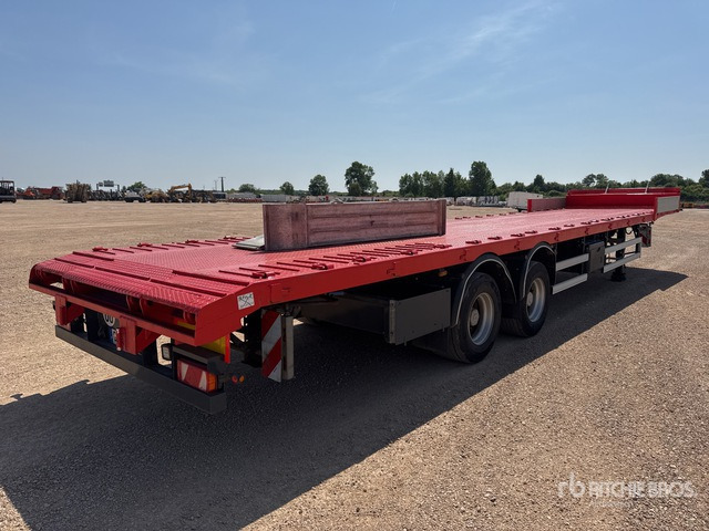 2004 Samro SD28VJ Semi-Remorque Plateau 2 Essieux T/A Flatbed Trailer - 栏板式/ 平板拖车:图3 2004 Samro SD28VJ Semi-Remorque Plateau 2 Essieux T/A Flatbed Trailer - 栏板式/ 平板拖车:图3
