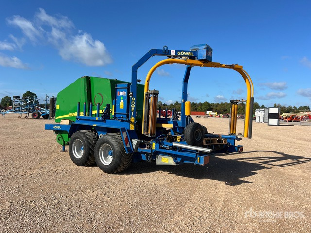2007 John Deere 578 Enrubanneuse Combination Baler Wrapper - 圆形打包机, 包膜机:图4 2007 John Deere 578 Enrubanneuse Combination Baler Wrapper - 圆形打包机, 包膜机:图4