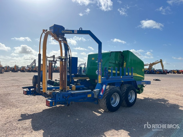 2007 John Deere 578 Enrubanneuse Combination Baler Wrapper - 圆形打包机, 包膜机:图3 2007 John Deere 578 Enrubanneuse Combination Baler Wrapper - 圆形打包机, 包膜机:图3