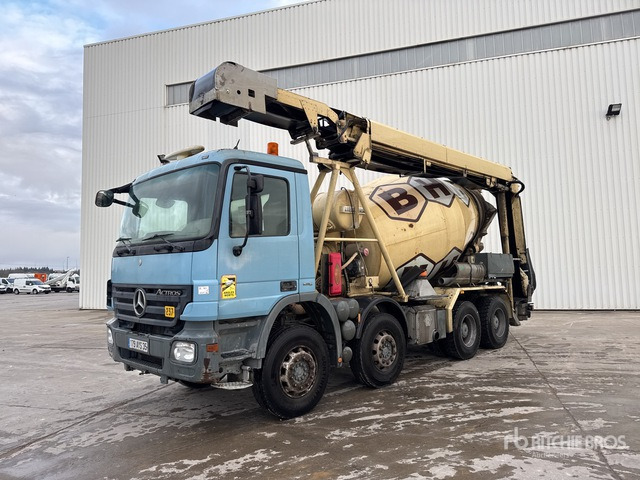 2007 Mercedes-Benz Actros 8x4 Camion Malaxeur 8x4 Mixer Truck - 混凝土搅拌车:图1 2007 Mercedes-Benz Actros 8x4 Camion Malaxeur 8x4 Mixer Truck - 混凝土搅拌车:图1