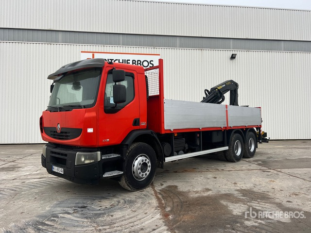 2007 Renault Premium 370DXI 2007 Palfinger PK18500 8000 kg ... Flatbed Truck with Crane - 栏板式/ 平板卡车, 起重车:图2 2007 Renault Premium 370DXI 2007 Palfinger PK18500 8000 kg ... Flatbed Truck with Crane - 栏板式/ 平板卡车, 起重车:图2