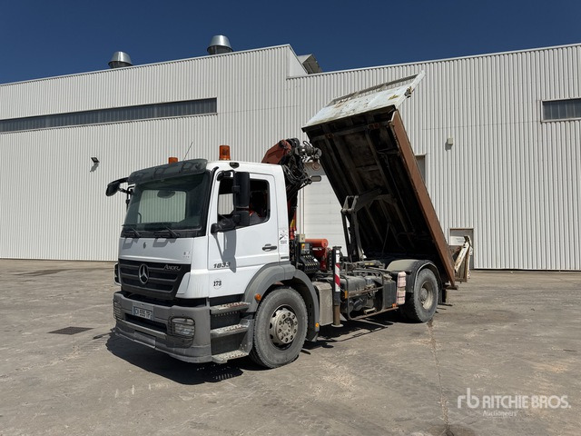 2008 Mercedes Axor 1833 2008 Palfinger PK15500 6100 kg ... Dump Truck with Crane - 翻斗车, 起重车:图4 2008 Mercedes Axor 1833 2008 Palfinger PK15500 6100 kg ... Dump Truck with Crane - 翻斗车, 起重车:图4