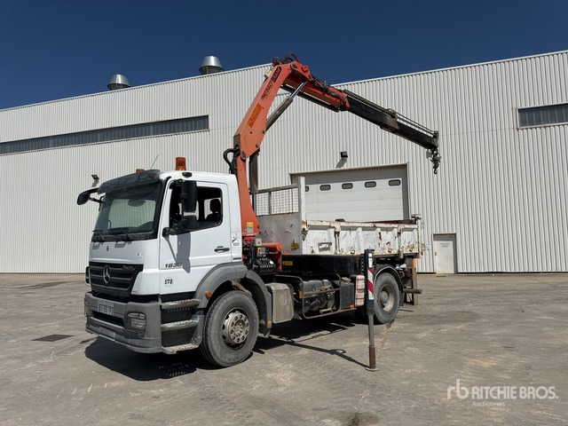 2008 Mercedes Axor 1833 2008 Palfinger PK15500 6100 kg ... Dump Truck with Crane - 翻斗车, 起重车:图3 2008 Mercedes Axor 1833 2008 Palfinger PK15500 6100 kg ... Dump Truck with Crane - 翻斗车, 起重车:图3