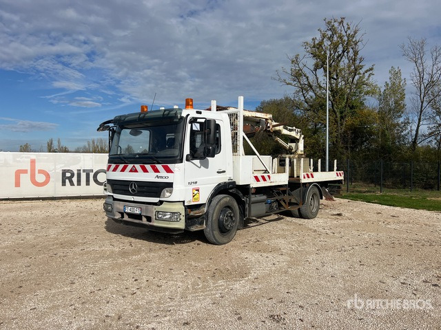 2008 Mercedes-Benz Atego 1218 2008 HEP Telecom20 on 4x2 Camio ... Digger Derrick Truck - 打桩机:图1 2008 Mercedes-Benz Atego 1218 2008 HEP Telecom20 on 4x2 Camio ... Digger Derrick Truck - 打桩机:图1