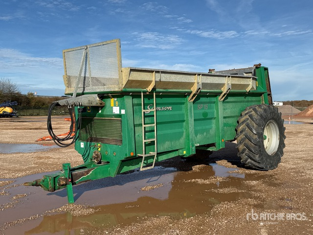 2011 Samson SP 15 8 m S/A Epandeur A Fumier 1 Ess ... Manure Spreader - 撒肥机:图1 2011 Samson SP 15 8 m S/A Epandeur A Fumier 1 Ess ... Manure Spreader - 撒肥机:图1