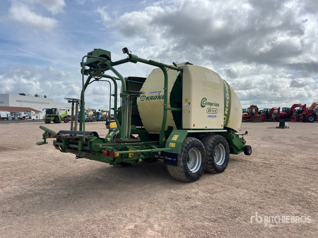 2012 Krone Comprima CV150XC Presse Enrubanneuse 2 Essieux T/A Round Baler - 圆形打包机:图3 2012 Krone Comprima CV150XC Presse Enrubanneuse 2 Essieux T/A Round Baler - 圆形打包机:图3