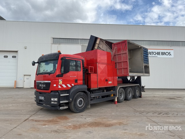 2012 MAN TGS35.440 2011 MTS SB299 on Camion Aspira ... Vacuum Excavator Truck - 真空车:图3 2012 MAN TGS35.440 2011 MTS SB299 on Camion Aspira ... Vacuum Excavator Truck - 真空车:图3