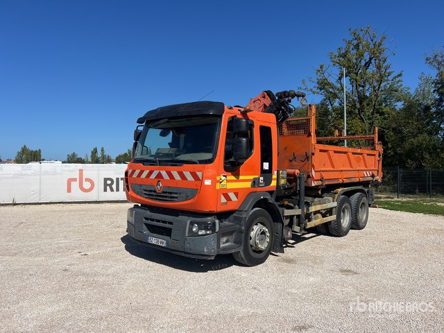 2012 Renault Premium Lander 430 DXI 2011 Palfinger PK16001K 5460 kg ... Dump Truck with Crane - 翻斗车:图1 2012 Renault Premium Lander 430 DXI 2011 Palfinger PK16001K 5460 kg ... Dump Truck with Crane - 翻斗车:图1