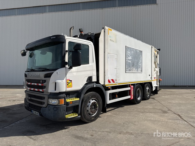 2012 Scania P 280 6x2 Camion Benne A Ordures Mena ... Waste Collection Truck - 垃圾车:图1 2012 Scania P 280 6x2 Camion Benne A Ordures Mena ... Waste Collection Truck - 垃圾车:图1