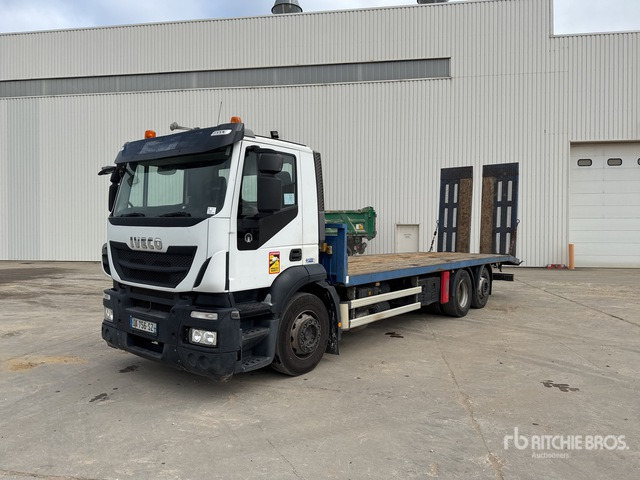 2013 Iveco 6x2 Camion Plateau Flatbed Truck - 自动转运卡车:图1 2013 Iveco 6x2 Camion Plateau Flatbed Truck - 自动转运卡车:图1