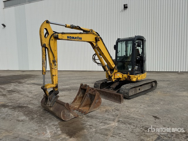 2014 Komatsu PC55MR-3 Mini-Pelle Mini Excavator: <6.6t - 小型挖掘机:图2 2014 Komatsu PC55MR-3 Mini-Pelle Mini Excavator: <6.6t - 小型挖掘机:图2