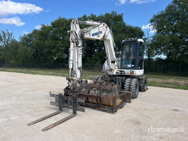 2015 Komatsu PW98MR-8 Pelle Sur Pneus Wheel Excavator - 轮式挖掘机:图1 2015 Komatsu PW98MR-8 Pelle Sur Pneus Wheel Excavator - 轮式挖掘机:图1