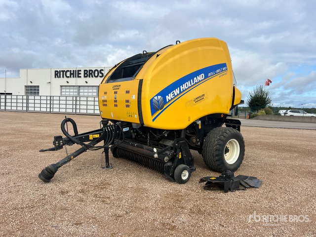 2015 New Holland Roll Belt 180 Presse A Balles Rondes 1 Essieu S/A Round Baler - 圆形打包机:图1 2015 New Holland Roll Belt 180 Presse A Balles Rondes 1 Essieu S/A Round Baler - 圆形打包机:图1