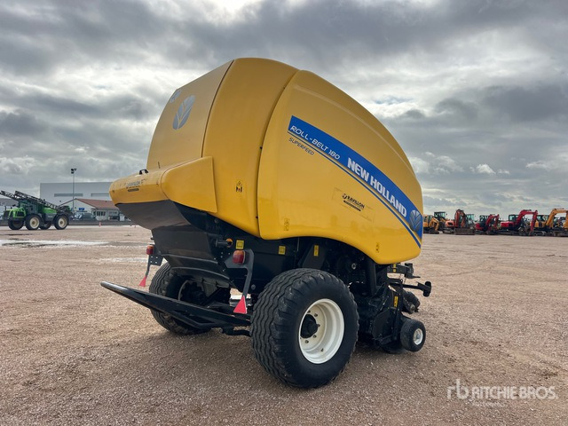 2015 New Holland Roll Belt 180 Presse A Balles Rondes 1 Essieu S/A Round Baler - 圆形打包机:图4 2015 New Holland Roll Belt 180 Presse A Balles Rondes 1 Essieu S/A Round Baler - 圆形打包机:图4