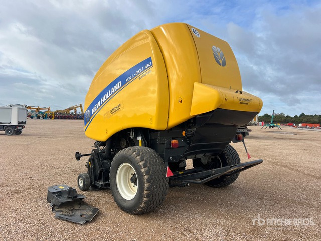 2015 New Holland Roll Belt 180 Presse A Balles Rondes 1 Essieu S/A Round Baler - 圆形打包机:图3 2015 New Holland Roll Belt 180 Presse A Balles Rondes 1 Essieu S/A Round Baler - 圆形打包机:图3