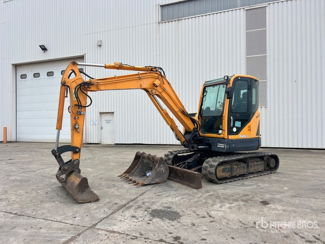 2017 Hyundai R60CR-9A Mini-Pelle Mini Excavator: <6.6t - 小型挖掘机:图1 2017 Hyundai R60CR-9A Mini-Pelle Mini Excavator: <6.6t - 小型挖掘机:图1