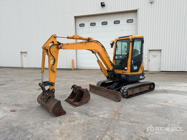 2017 Hyundai Robex35Z-9 Mini-Pelle Mini Excavator: <6.6t - 小型挖掘机:图1 2017 Hyundai Robex35Z-9 Mini-Pelle Mini Excavator: <6.6t - 小型挖掘机:图1