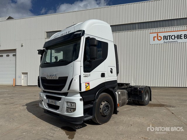 2017 Iveco Stralis 480 E6 4x2 Tracteur Routier Cabine Cou ... S/A Sleeper Truck Tractor - 牵引车:图1 2017 Iveco Stralis 480 E6 4x2 Tracteur Routier Cabine Cou ... S/A Sleeper Truck Tractor - 牵引车:图1