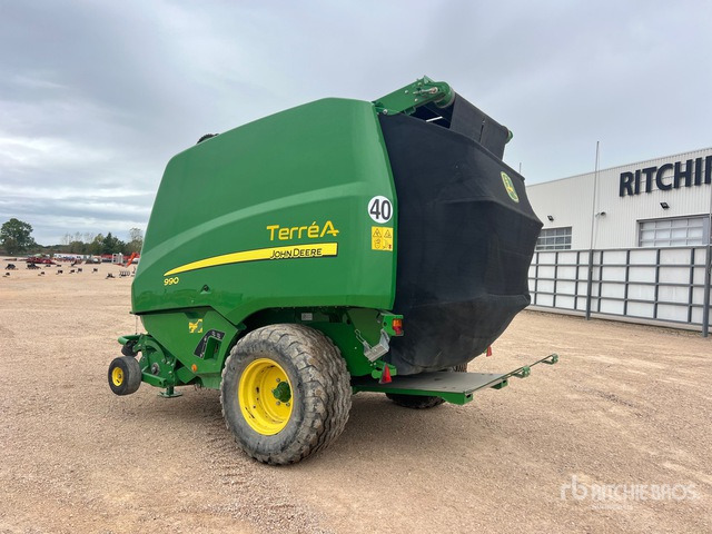 2017 John Deere 990 Presse A Balles Rondes 1 Essieu S/A Round Baler - 圆形打包机:图3 2017 John Deere 990 Presse A Balles Rondes 1 Essieu S/A Round Baler - 圆形打包机:图3