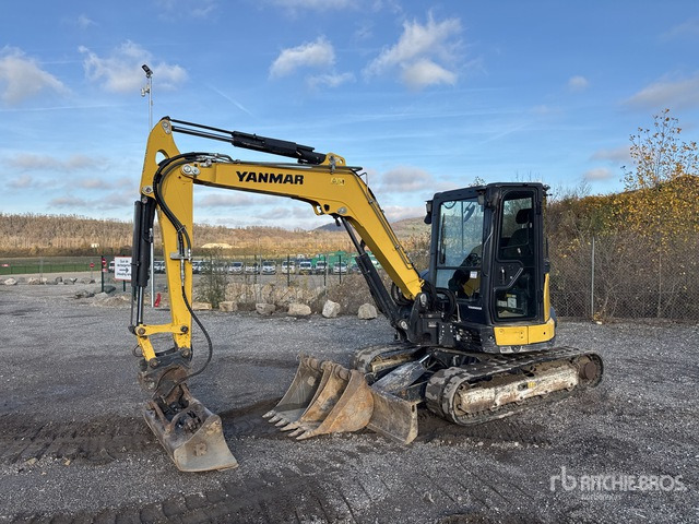 2017 Yanmar VIO57-6A Mini-Pelle Mini Excavator: <6.6t - 小型挖掘机:图1 2017 Yanmar VIO57-6A Mini-Pelle Mini Excavator: <6.6t - 小型挖掘机:图1
