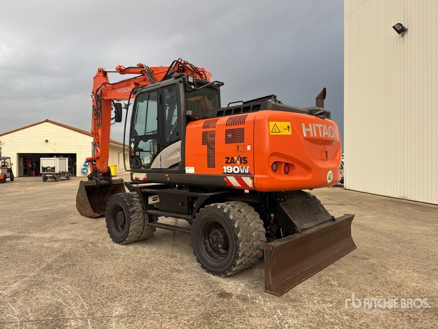 2018 Hitachi ZX190W-6 Pelle Sur Pneus Wheel Excavator - 轮式挖掘机:图3 2018 Hitachi ZX190W-6 Pelle Sur Pneus Wheel Excavator - 轮式挖掘机:图3