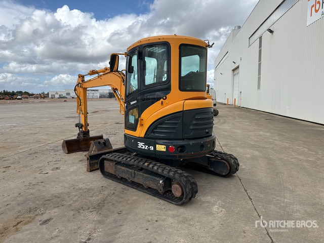 2018 Hyundai R35Z9 Mini-Pelle Mini Excavator: <6.6t - 小型挖掘机:图4 2018 Hyundai R35Z9 Mini-Pelle Mini Excavator: <6.6t - 小型挖掘机:图4
