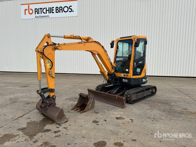 2018 Hyundai R35Z9 Mini-Pelle Mini Excavator: <6.6t - 小型挖掘机:图2 2018 Hyundai R35Z9 Mini-Pelle Mini Excavator: <6.6t - 小型挖掘机:图2