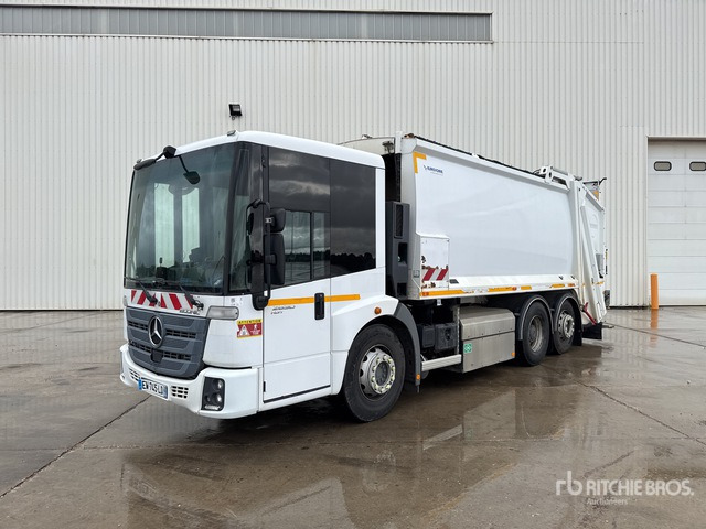 2018 Mercedes-Benz Econic 2630 NGT 6x2 Camion Benne A Ordures Mena ... Waste Collection Truck - 垃圾车:图2 2018 Mercedes-Benz Econic 2630 NGT 6x2 Camion Benne A Ordures Mena ... Waste Collection Truck - 垃圾车:图2