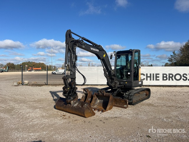 2019 Volvo ECR50D Mini-Pelle Mini Excavator: <6.6t - 小型挖掘机:图1 2019 Volvo ECR50D Mini-Pelle Mini Excavator: <6.6t - 小型挖掘机:图1