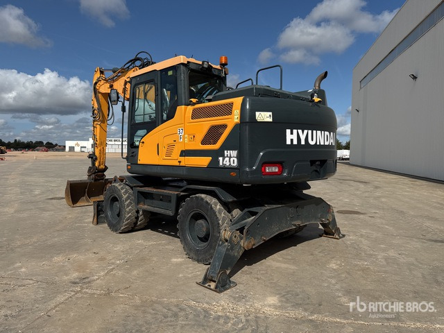 2020 Hyundai HW140 Pelle Sur Pneus Wheel Excavator - 轮式挖掘机:图2 2020 Hyundai HW140 Pelle Sur Pneus Wheel Excavator - 轮式挖掘机:图2