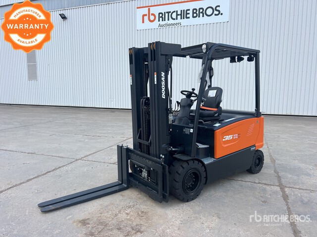 2023 Doosan B35X-7 PLUS 3500 kg Chariot Elevateur Elect ... Electric Forklift - 电动叉车:图1 2023 Doosan B35X-7 PLUS 3500 kg Chariot Elevateur Elect ... Electric Forklift - 电动叉车:图1
