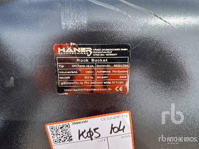HAENER HTL1400-18-24 1400 mm Digging Digging (Unused) - 挖掘机铲斗:图5 HAENER HTL1400-18-24 1400 mm Digging Digging (Unused) - 挖掘机铲斗:图5