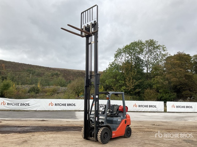 2015 Toyota 02-8FGF20 2015 Toyota 8FG20 Forklift Forklift - 液化石油气叉车:图2 2015 Toyota 02-8FGF20 2015 Toyota 8FG20 Forklift Forklift - 液化石油气叉车:图2