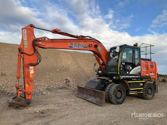 2017 Hitachi ZX170W-6 Highway Wheeled Excavator - 轮式挖掘机:图1 2017 Hitachi ZX170W-6 Highway Wheeled Excavator - 轮式挖掘机:图1