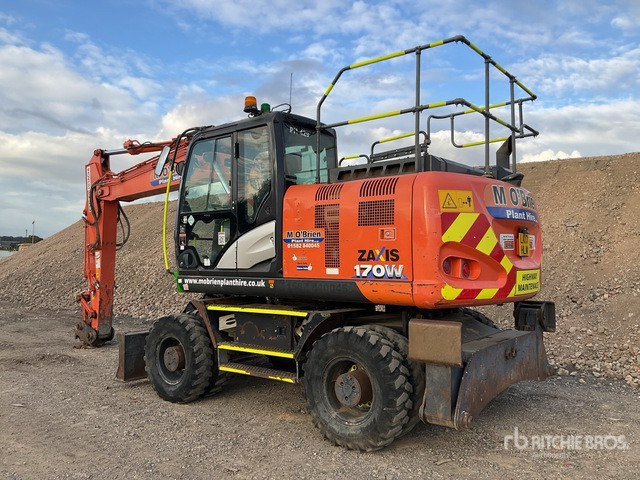 2017 Hitachi ZX170W-6 Highway Wheeled Excavator - 轮式挖掘机:图4 2017 Hitachi ZX170W-6 Highway Wheeled Excavator - 轮式挖掘机:图4
