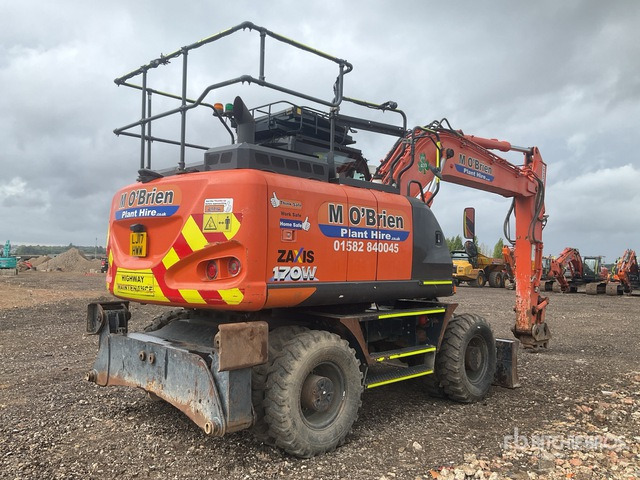 2017 Hitachi ZX170W-6 Wheel Excavator - 轮式挖掘机:图4 2017 Hitachi ZX170W-6 Wheel Excavator - 轮式挖掘机:图4