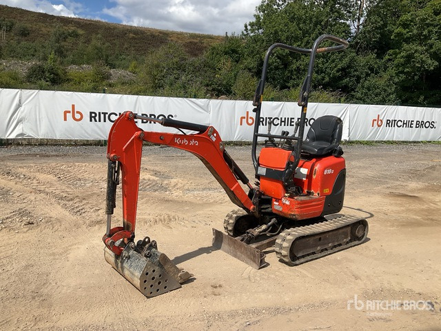 2017 Kubota U10-3 Mini Excavator: <6.6t - 小型挖掘机:图2 2017 Kubota U10-3 Mini Excavator: <6.6t - 小型挖掘机:图2