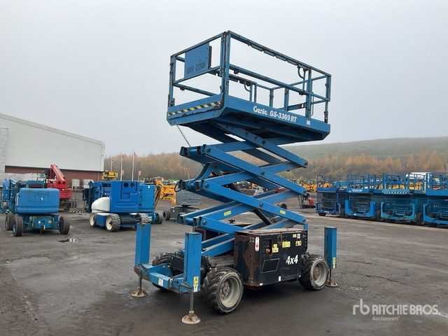 2018 Genie GS3369RT 4x4 Diesel Scissor Lift - 剪式升降机:图2 2018 Genie GS3369RT 4x4 Diesel Scissor Lift - 剪式升降机:图2