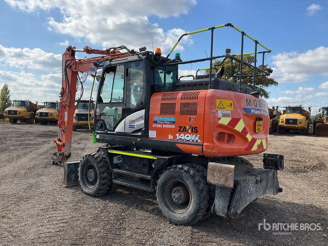 2018 Hitachi ZX140W-6W Highway Wheeled Excavator - 轮式挖掘机:图4 2018 Hitachi ZX140W-6W Highway Wheeled Excavator - 轮式挖掘机:图4