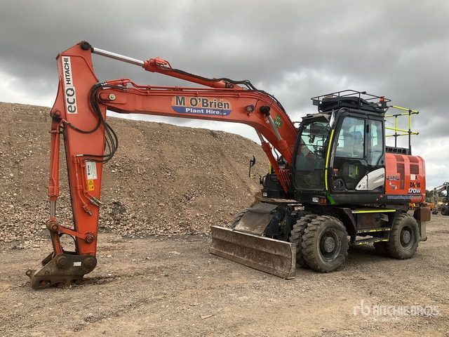 2018 Hitachi ZX170W-6 Wheel Excavator - 轮式挖掘机:图1 2018 Hitachi ZX170W-6 Wheel Excavator - 轮式挖掘机:图1