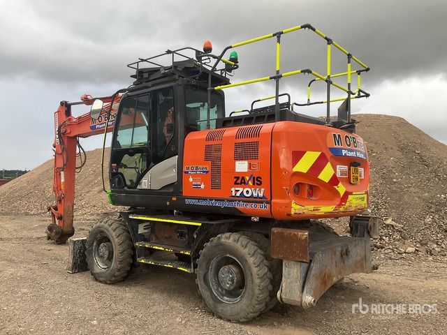 2018 Hitachi ZX170W-6 Wheel Excavator - 轮式挖掘机:图4 2018 Hitachi ZX170W-6 Wheel Excavator - 轮式挖掘机:图4