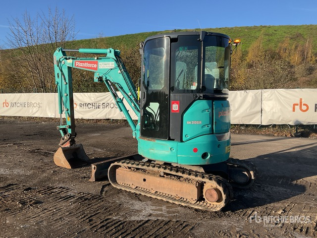 2018 Kobelco SK30SR-6 Mini Excavator: <6.6t - 小型挖掘机:图2 2018 Kobelco SK30SR-6 Mini Excavator: <6.6t - 小型挖掘机:图2
