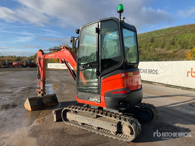 2018 Kubota U27-4 Mini Excavator: <6.6t - 小型挖掘机:图4 2018 Kubota U27-4 Mini Excavator: <6.6t - 小型挖掘机:图4