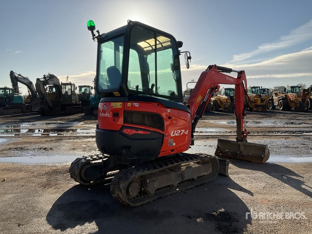 2018 Kubota U27-4 Mini Excavator: <6.6t - 小型挖掘机:图3 2018 Kubota U27-4 Mini Excavator: <6.6t - 小型挖掘机:图3