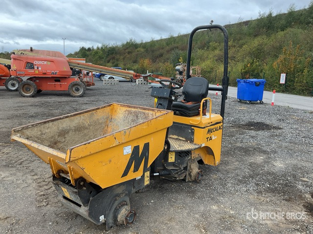 2018 Mecalac TA1EH (Inoperable) Dumper - 小型自卸车:图1 2018 Mecalac TA1EH (Inoperable) Dumper - 小型自卸车:图1