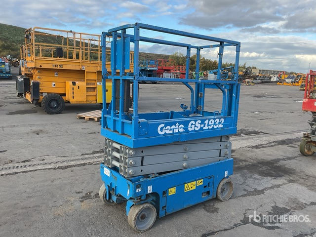 2019 Genie GS1932 Electric Scissor Lift - 剪式升降机:图3 2019 Genie GS1932 Electric Scissor Lift - 剪式升降机:图3