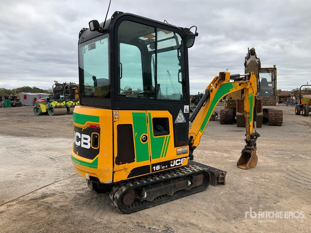 2019 JCB 16C-1 2019 JCB 16c-1 Mini Excavator Mini Excavator: <6.6t - 小型挖掘机:图3 2019 JCB 16C-1 2019 JCB 16c-1 Mini Excavator Mini Excavator: <6.6t - 小型挖掘机:图3