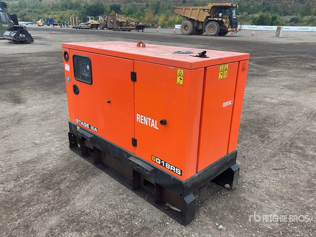2019 JCB G18RS 18 kVA Skid-Mounted Generator Set - 发电机组:图4 2019 JCB G18RS 18 kVA Skid-Mounted Generator Set - 发电机组:图4